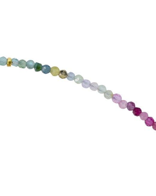 Bombyx House Metallic Tiny Tourmaline Bead Necklace