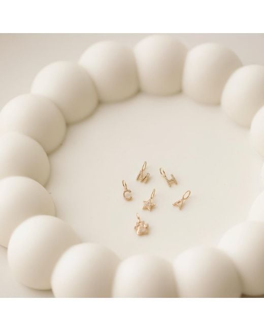 Maya Brenner White Charm Pendant