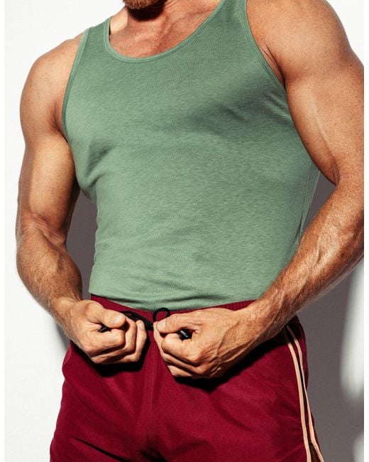 Bdxy Studio Green The Stunt Vest for men
