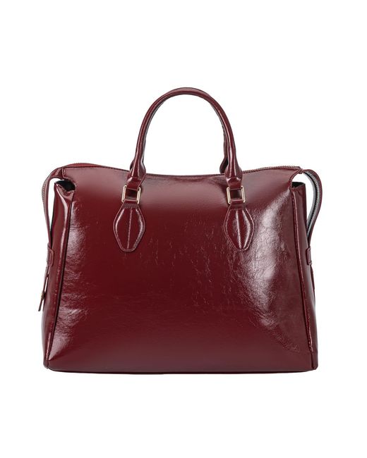 Mkf Collection - J'omor Red Yareli Tote Bag With Mini Bag- 2-Piece Set