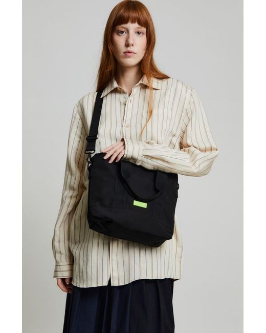 Lefrik Black Strata Mini Bag Lime Vandra