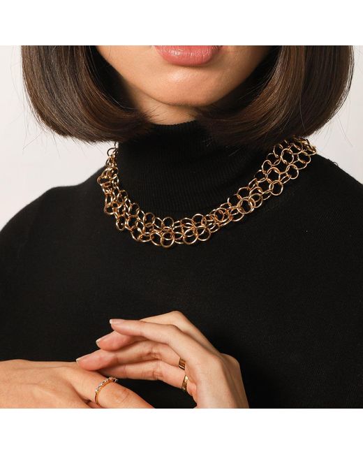 Argento Vivo Metallic The Leonette Layered Necklace