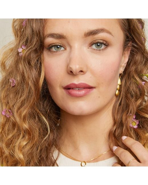 Esterah Metallic Dangle Earrings