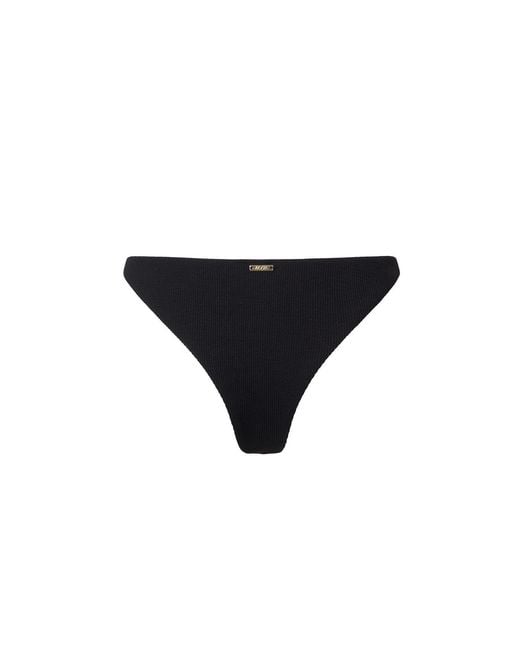 Aqva Swimwear Black Turqueta Bikini Bottom