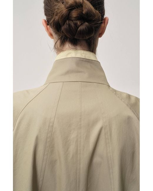 FRONT ROW SHOP Natural Neutrals Amelie Trench Coat