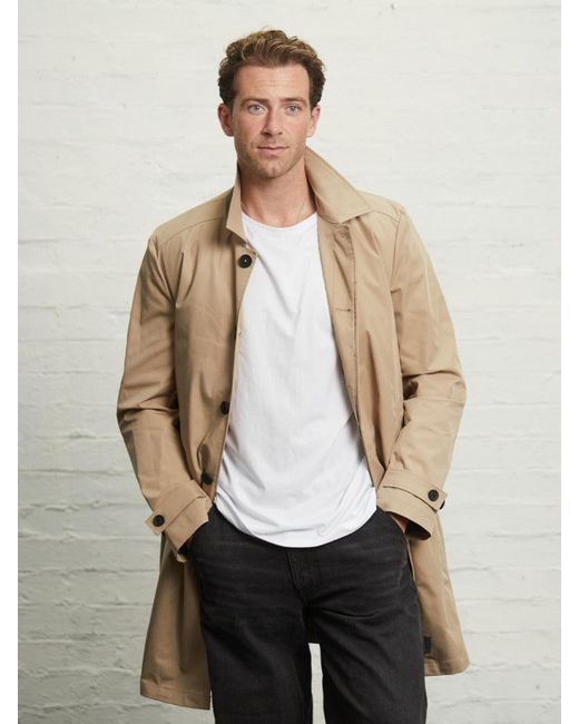 Guards London Natural Neutrals Spitalfield City Raincoat for men