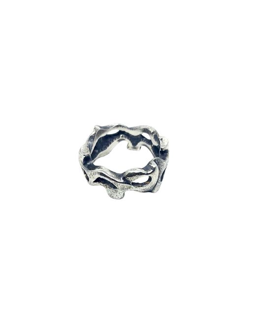 Tg-Jewellery by Tamara Gervasio Blue Organic Ring For