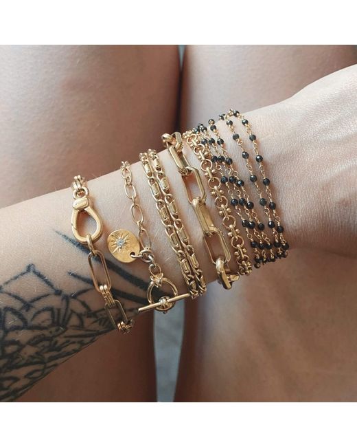 IN CAUDA VENENUM Metallic Parvati Bracelet