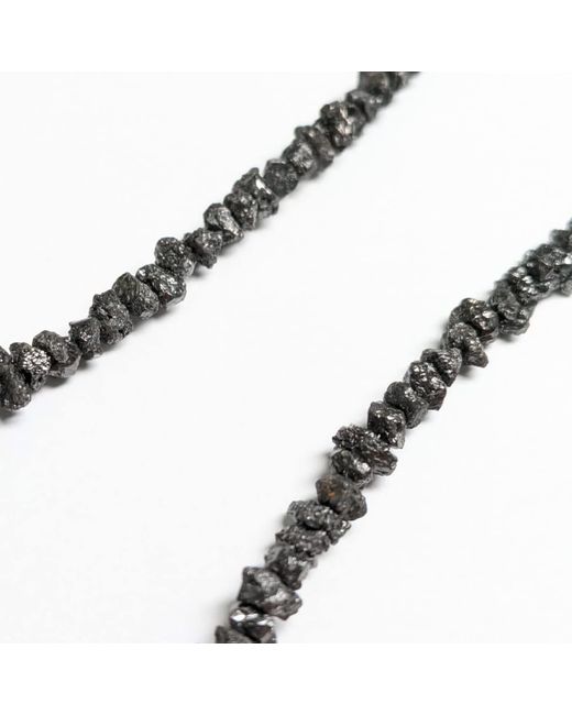 Rahul's Jewels Brown 16"-19" Adjustable Length Genuine Diamond Rough Strand Necklace
