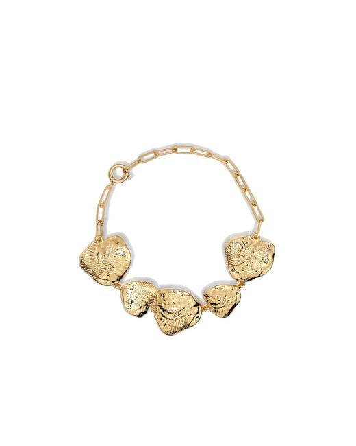 Potoska Metallic Oldeu Shell Maxi Bracelet