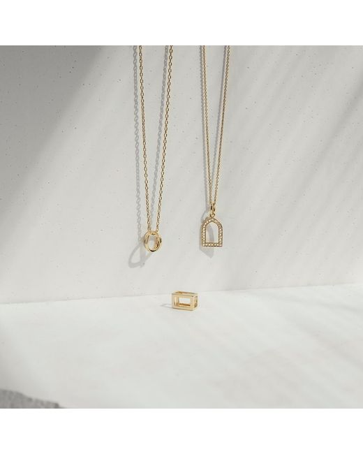 Sheida Farrokhi Metallic Rectangle Stud Earrings