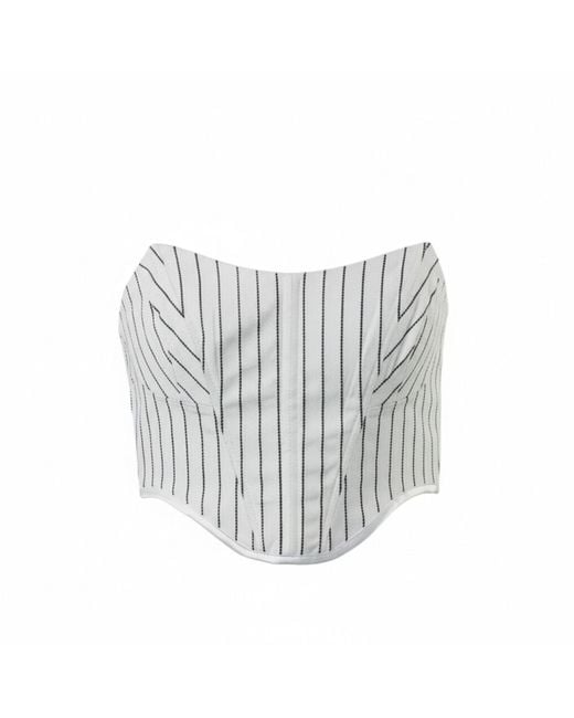 The Coolgirl Nyc White Kiana Top