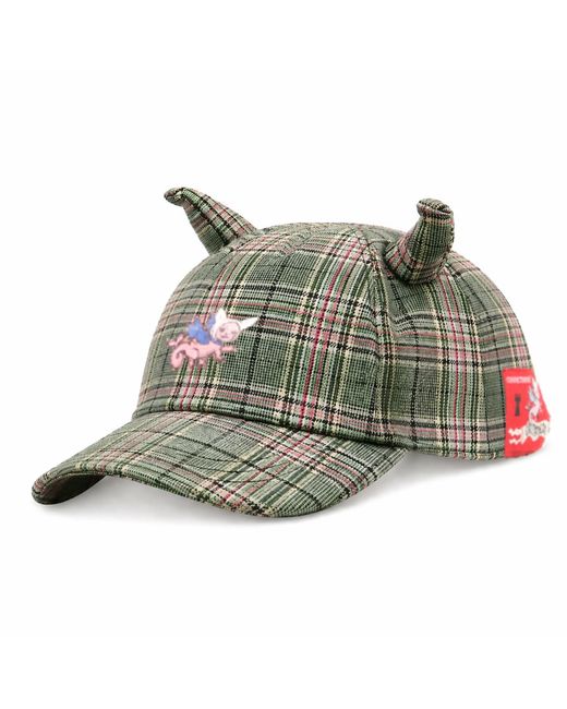 Castaneda Green Girly Baseball Cap Monstre