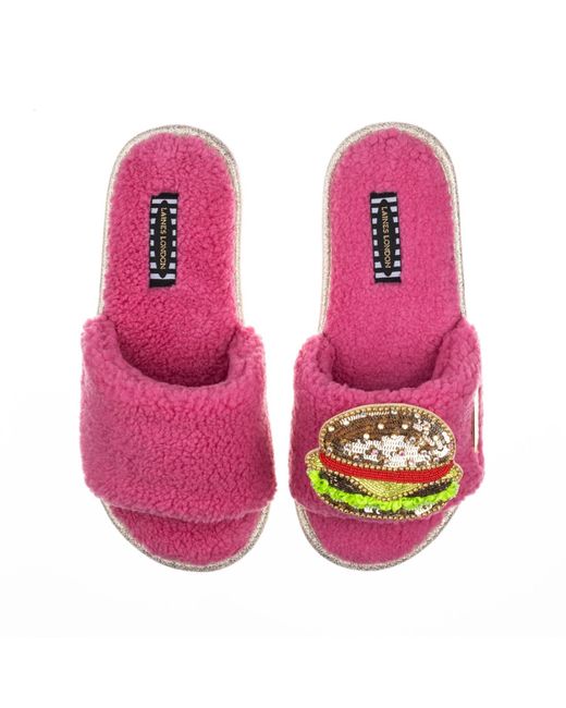 pink slipper sliders