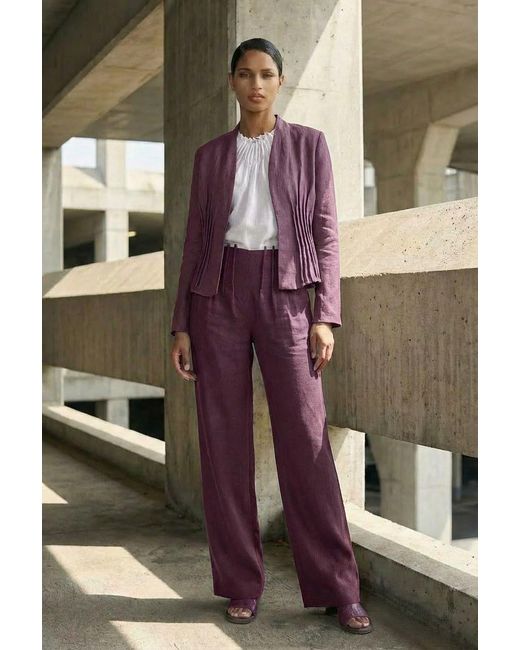 Taarach & Ampersand Purple Captive Jacket