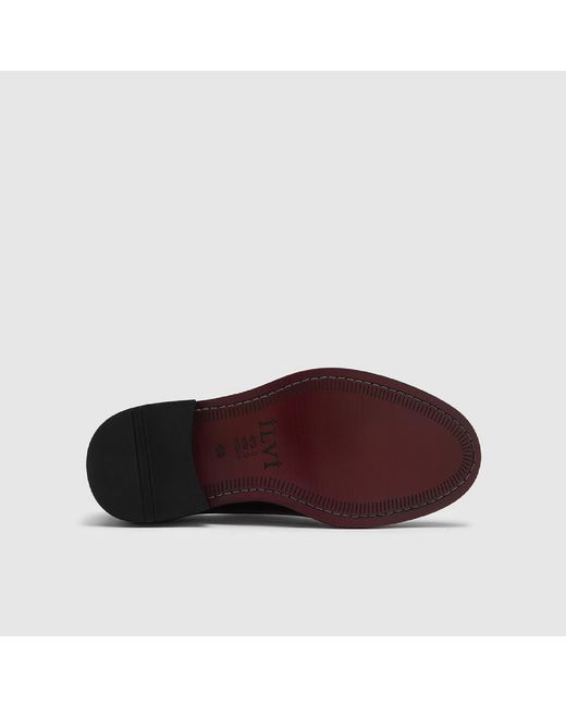 Ilvi Black Ove Florentic Leather Derby Shoe for men