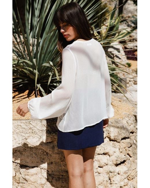 AVANI Apparel Natural Blouse Silène
