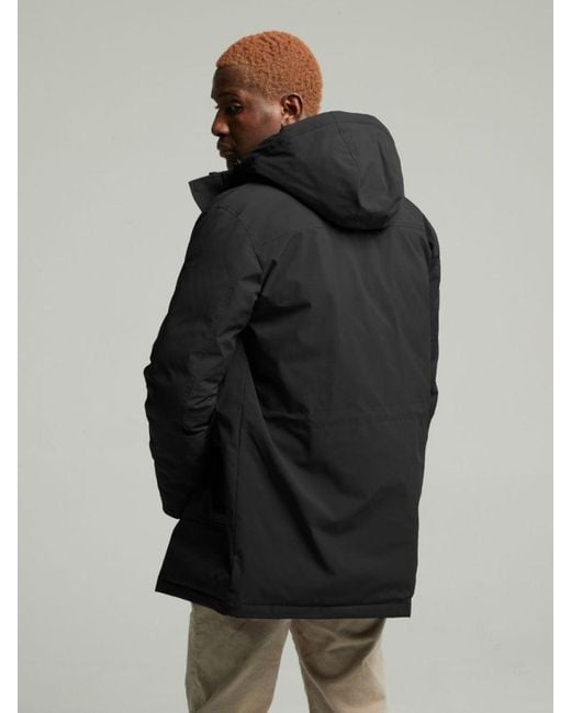 Guards London Black Larkhill Parka for men