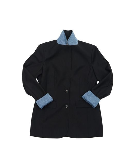 Circular Path Black Donna Blazer