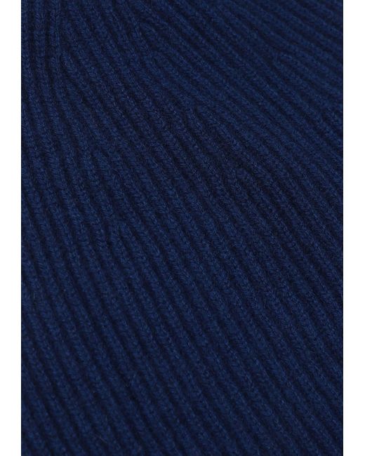 Loop Cashmere Blue Cashmere Beanie