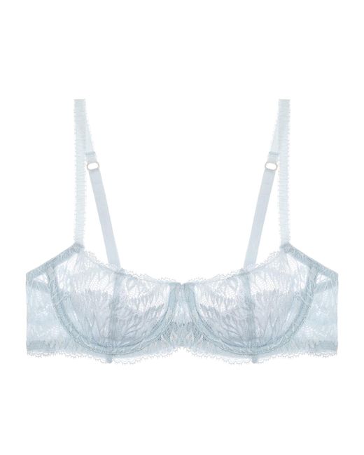 Journelle Blue Loulou Balconette Bra Sky
