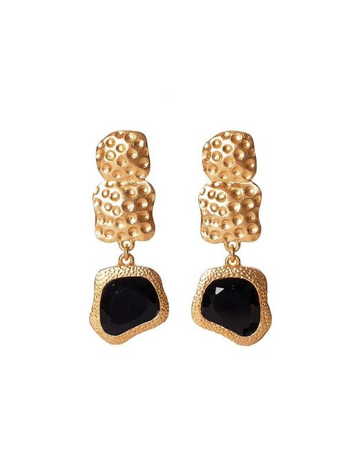 Christina Greene Metallic Waterfall Earrings