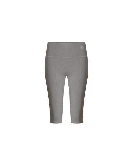 The Koozy Gray Daru High Waist Cropped Leggings