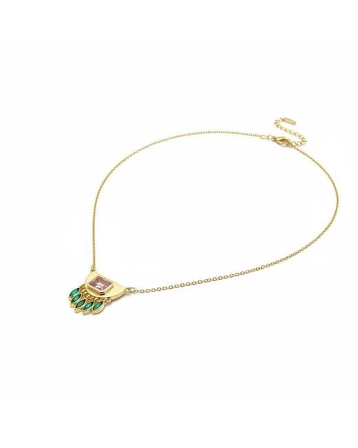 By Virgo Metallic Kalinda Necklace