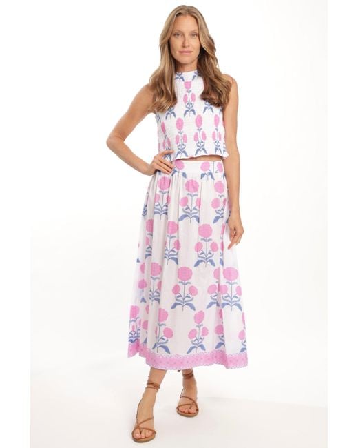 Bindu Green Brigitte Skirt