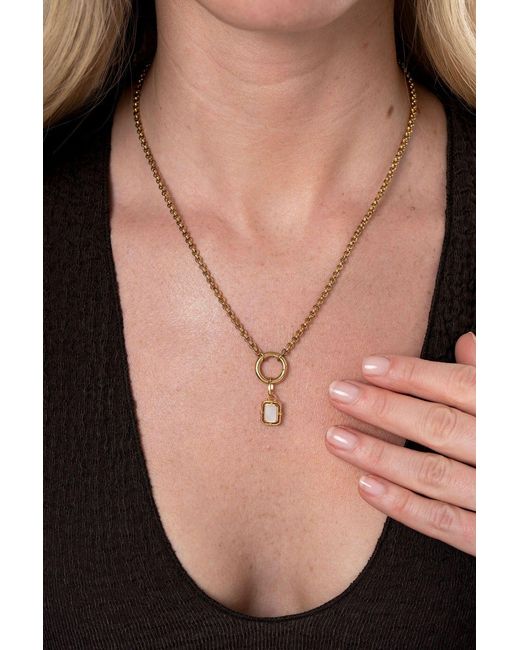 Zynnia Collective Metallic Neutrals June/Pearl Birthstone Charm
