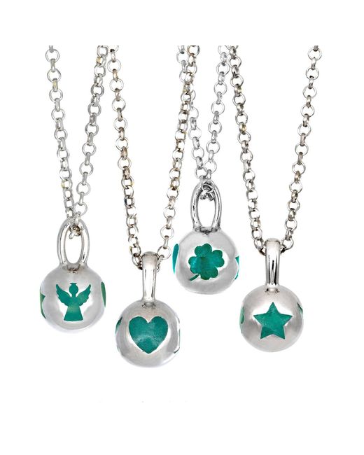 Myrto Katramadou Jewellery White Melina Pendant Pine