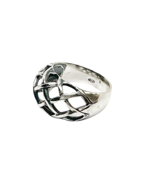 Tg-Jewellery by Tamara Gervasio Metallic The Woven Dome Ring