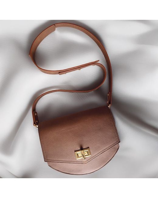 Deanog Brown Crossbody Bag Xaya Moss