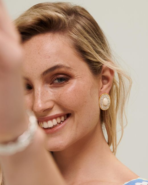 Ornare the Label Metallic Siren Earrings