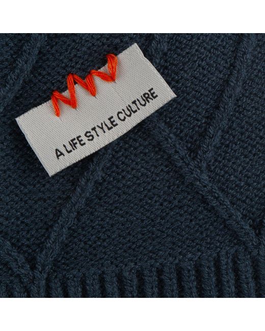 Norbron Blue Bonham Ocean Beanie for men