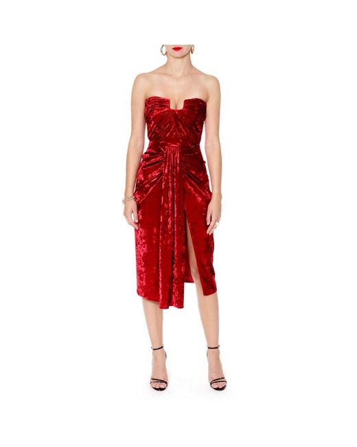 AGGI by HALEWSKI Red Bella Cherry Dress
