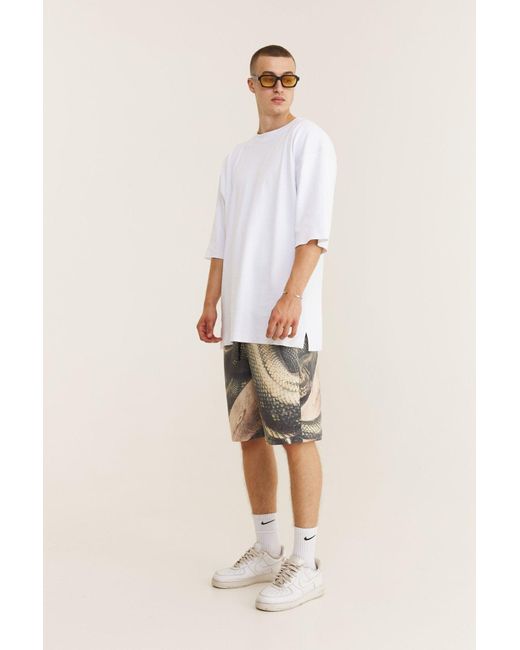 mysimplicated Natural Bermuda Shorts for men