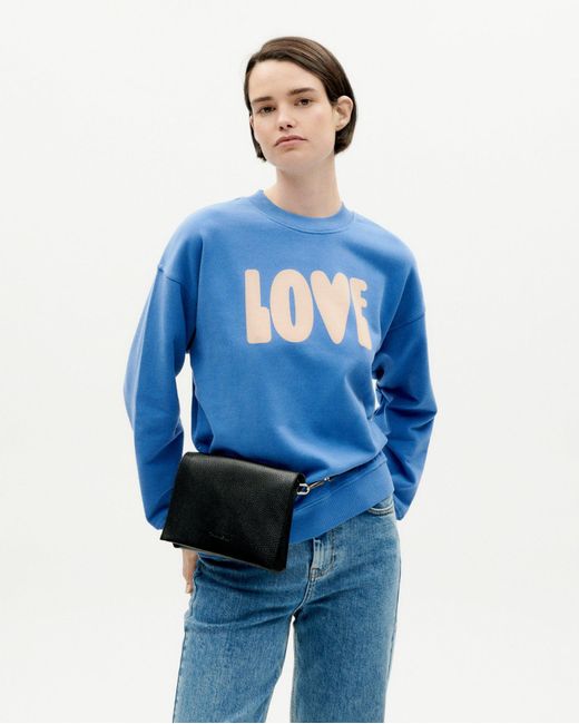 Thinking Mu Blue Love Sweatshirt