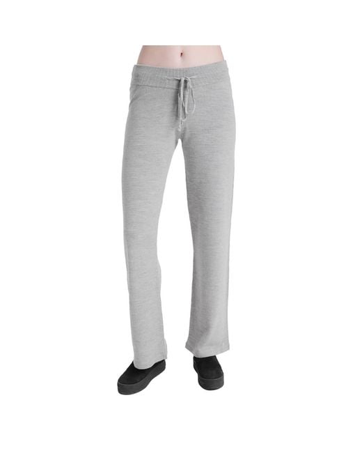 tirillm Gray Andrea Merino Wool Trouser