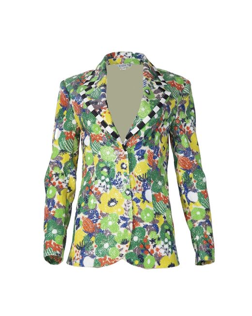 Vivienne Pash Green Karri Sequin Jacket