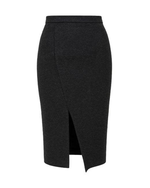 Conquista Black Pencil Skirt