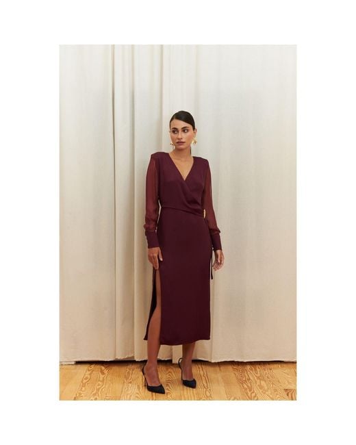 Eternoir Purple Amethyst Grace Dress