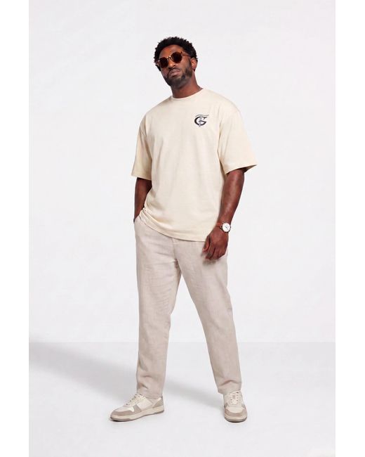 The Gt Atelier Natural Neutrals Graphic T-Shirt for men