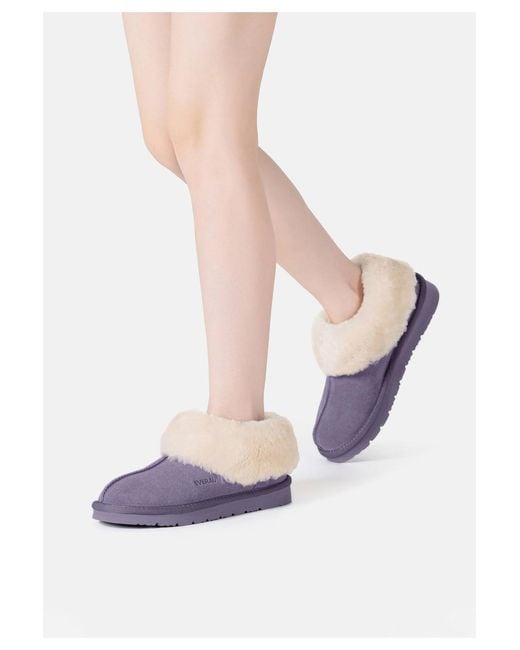 EverAu Australia Purple Ibis Slippers
