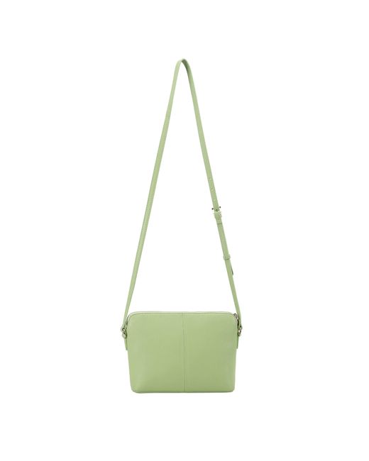 Paul Costelloe Green Lenya Leather Shoulder Bag