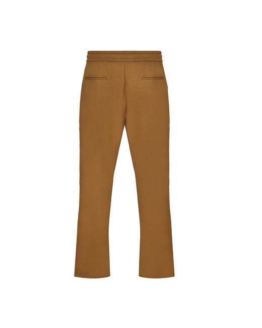 DAVID WEJ Natural Enzo Cotton Loose Fit Trouser for men