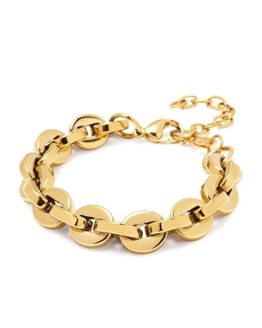 Nialaya Metallic Loop Link Bracelet