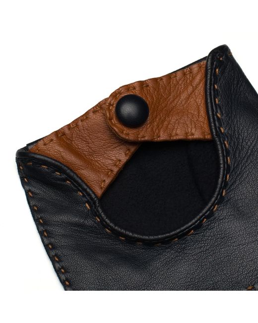 1861 Glove Manufactory Black Rome Spring for men