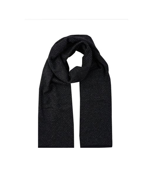 Mohair&Angora Black Mohair Shawl Lycia for men