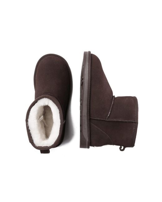EverAu Australia Brown Emu Mini Classic Boots